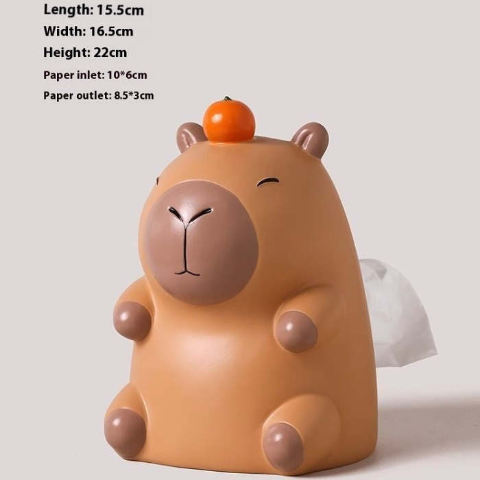 Capybara Tissue Box