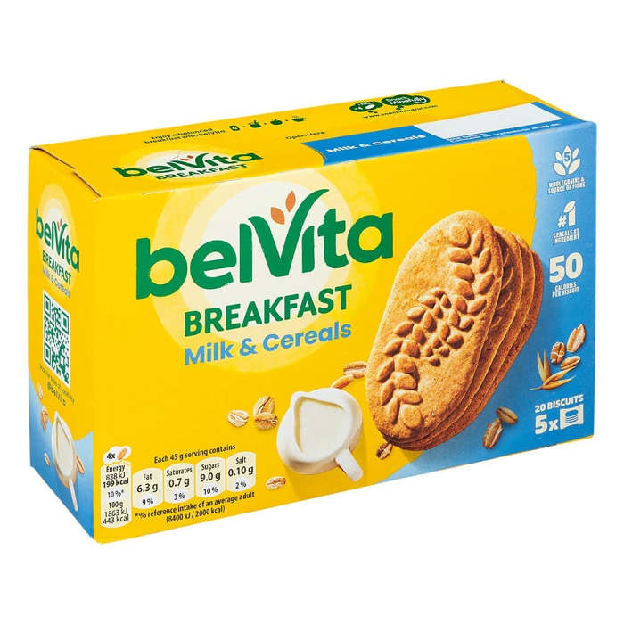 Belvita Breakfast Biscuits Milk & Cereals 225g