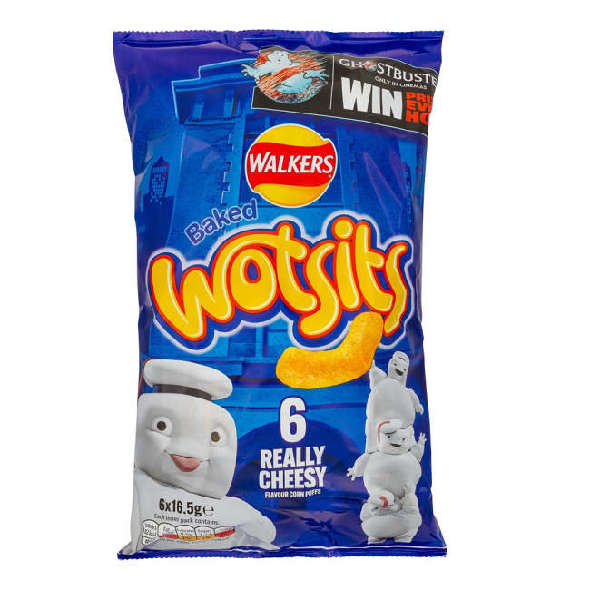 Walkers Baked Wotsits 16.5g x 6 Pack