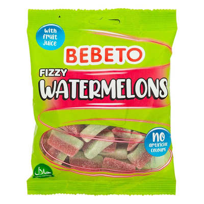 Bebeto Fizzy Watermelons 150g