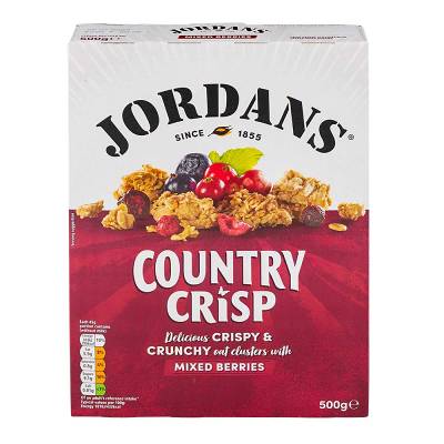 Jordans Country Crisp Mixed Berries Cereal 500g