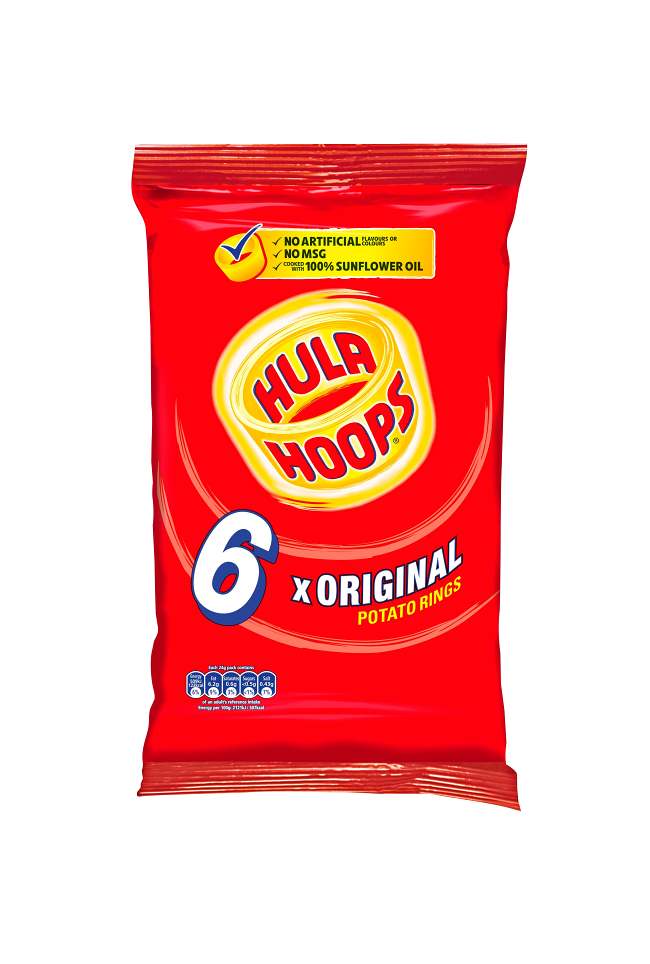 Hula Hoops Original 6 x 24g Pack