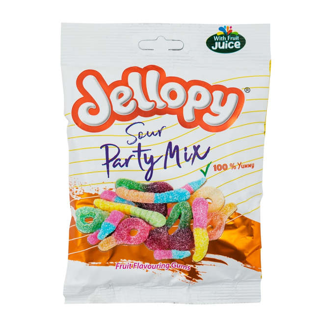Jellopy Sour Party Mix 150g