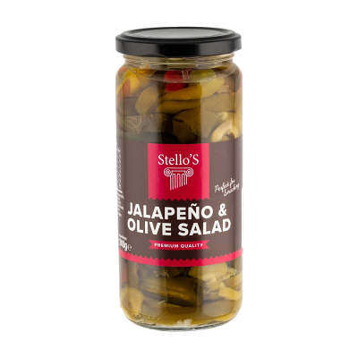 Stello's Pickled Jalapeno & Olive Salad 480g