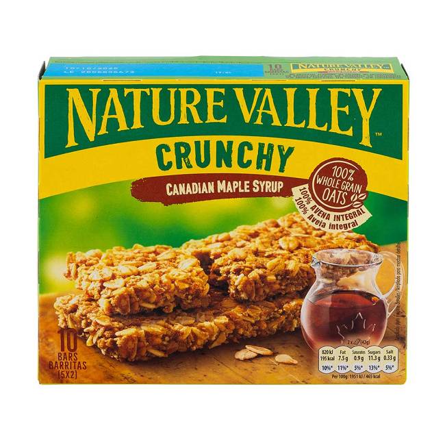 Nature Valley Crunchy Oats & Honey Bars 5 X 42g