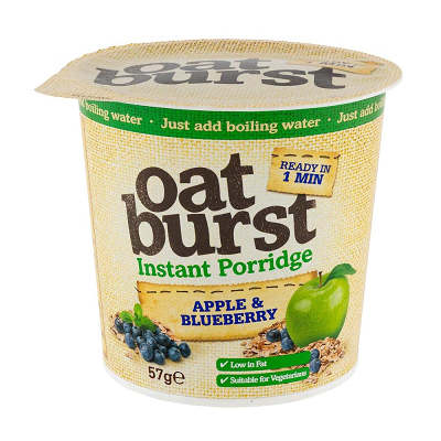 Oatburst Instant Porridge Apple & Blueberry 57g