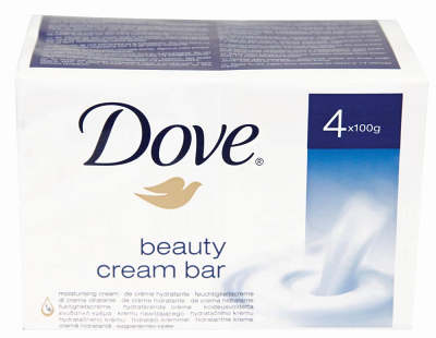 Dove Soap Beauty Cream Bars 4 Pack