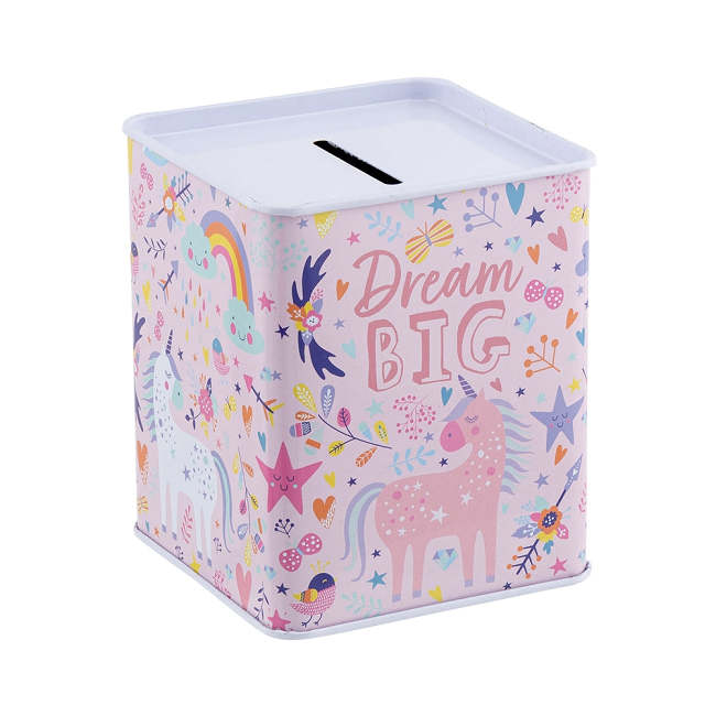 Unicorn Money Tin