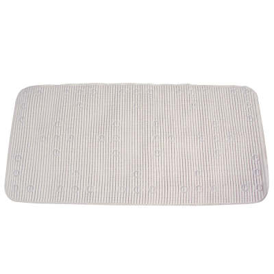 PVC Bath Math Wit Suction Cups White
