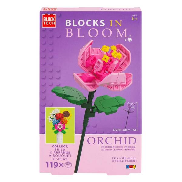 Blocks in Bloom Building Blocks Orchid