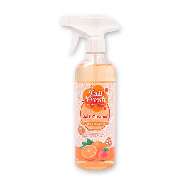 Fab Fresh Bath Cleaner Orange & Apricot 500ml
