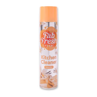 Fab Fresh Foam Kitchen Cleaner Spray Vanilla 300ml