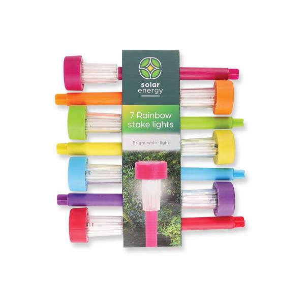 Rainbow Stake Lights