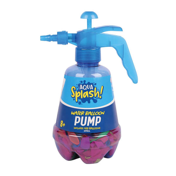 Aqua Splash Water Balloon Pump With 500 Balloons