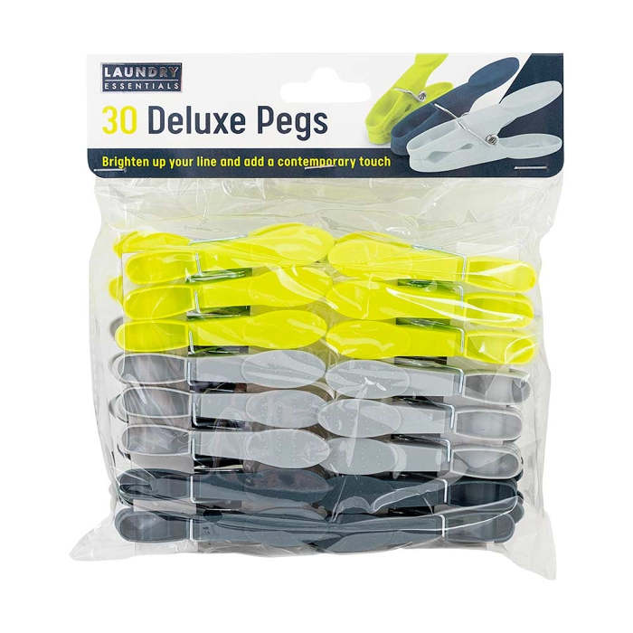 Super Strong Plastic Pegs 30 Pack