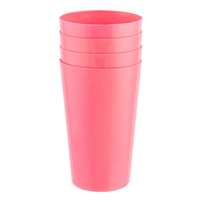 4Pk Durable Plastic Picnic Cups