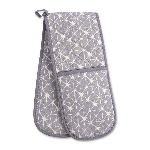 Grey Double Oven Glove