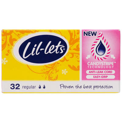 Lil lets Tampon Regular 32 Pack