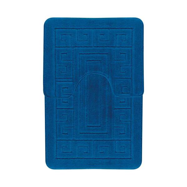 2 Piece Greek Style Bathmat & Pedestal Set
