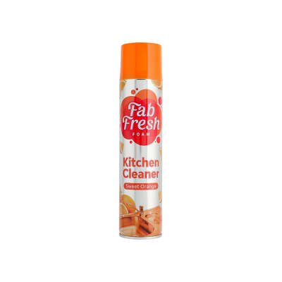 Fab Fresh Foam Kitchen Cleaner Spray Sweet Orange 300ml