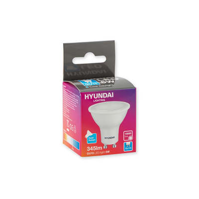 Hyundai Energy Saving LED Lightbulb Single 5W GU10 Cool Daylight