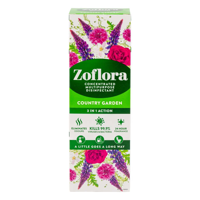 Zoflora Concentrated Multipurpose Disinfectant Country Garden 250ml
