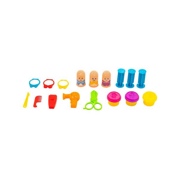 The Dough Factory Princess Hair Modelling Dough Playset