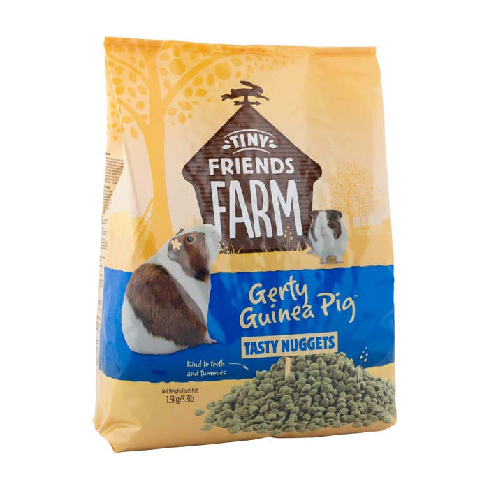 Tiny Friends Farm Gerty Guinea Pig Tasty Nuggets 1.5 Kg