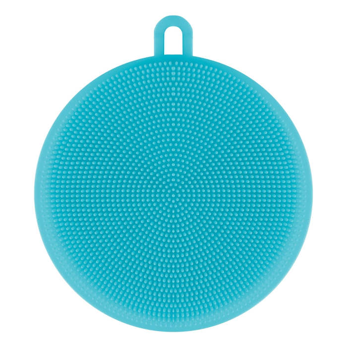 Round Silicone Scourer