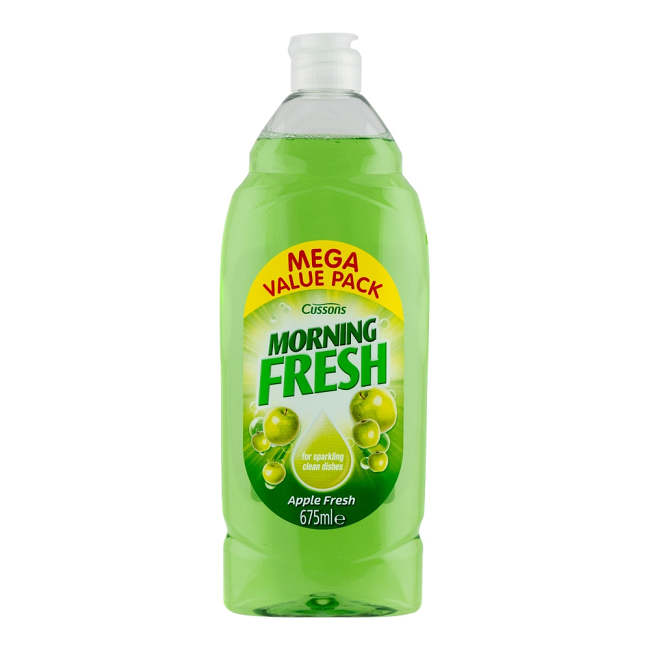 Cussons Morning Fresh Washing Up Liquid Apple Fresh 675ml