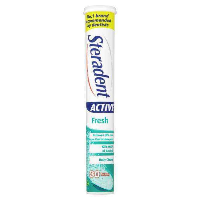 Steradent Active Fresh 30 Tablets