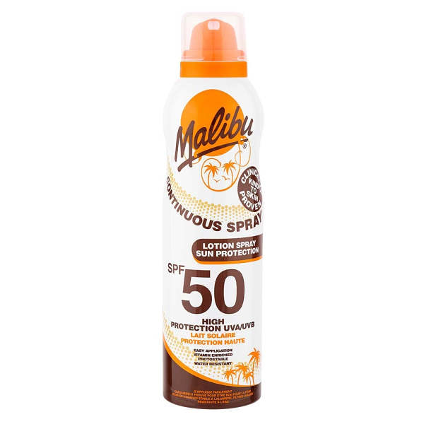 Malibu Kids SPF50 High Protection Spray 175ml