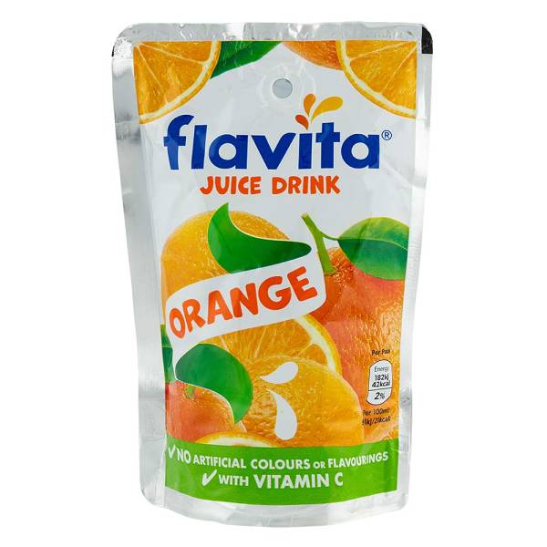 Flavita Orange Juice Drink 4 x 200ml