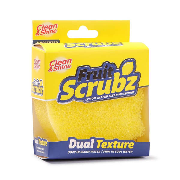 Clean & Shine Fruit Shaped Cleaning Sponge