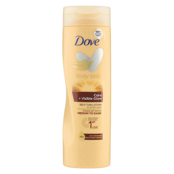 Dove Gradual Self-Tan Lotion Medium To Dark 250ml