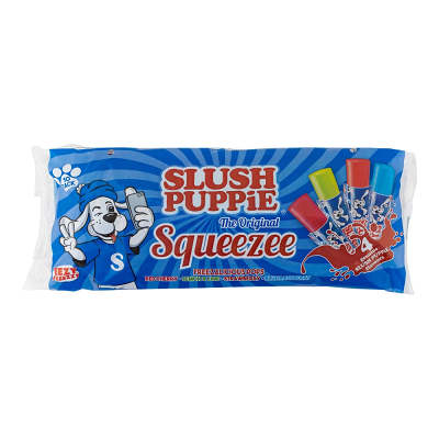 Slush Puppie Original Squeezee Ice Pops 60ml x 10 Pack