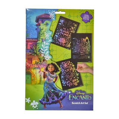 Disney Encanto Scratch Art Set