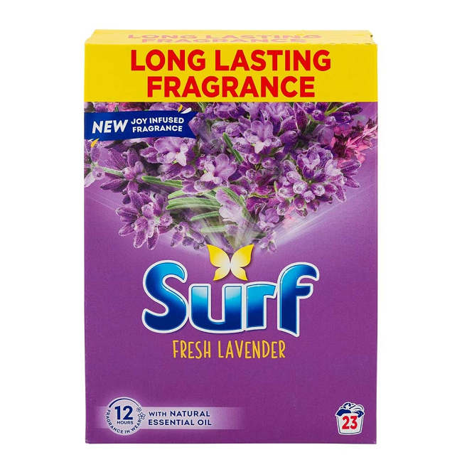 Surf Laundry Powder Fresh Lavender 23 Washes 1150g