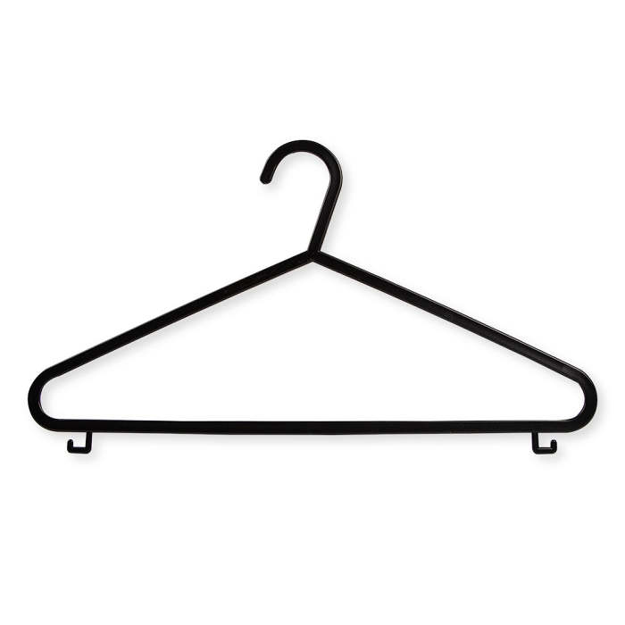 Plastic Coat Hangers 10 Pack