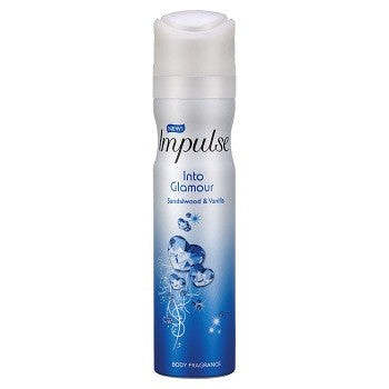 Impulse Body Spray Deodorant Into Glamour 75ml