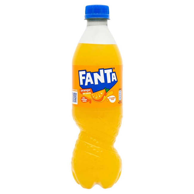 Fanta Orange Soft Drink Bottle 500ml