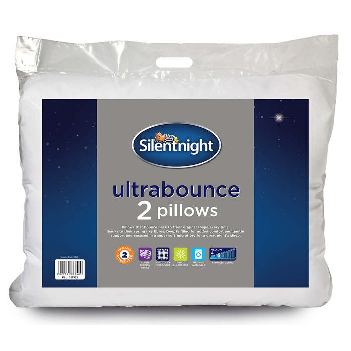 Silentnight Ultrabounce Pillows 2 Pack