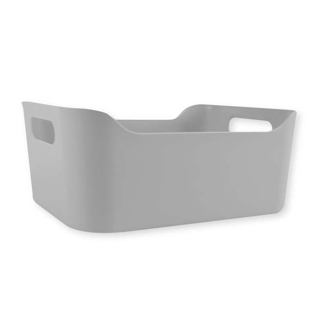 Plastic Makeup Organizer Grey