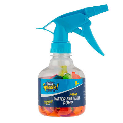 Aqua Splash Mini Water Balloon Pump With 100 Balloons