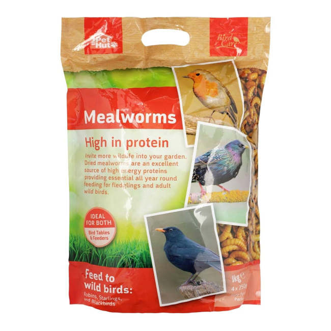Bird Care Wild Bird Mealworm Food 80g
