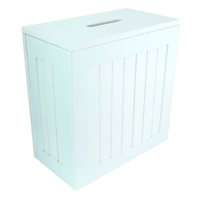 Wooden Bathroom Caddy White