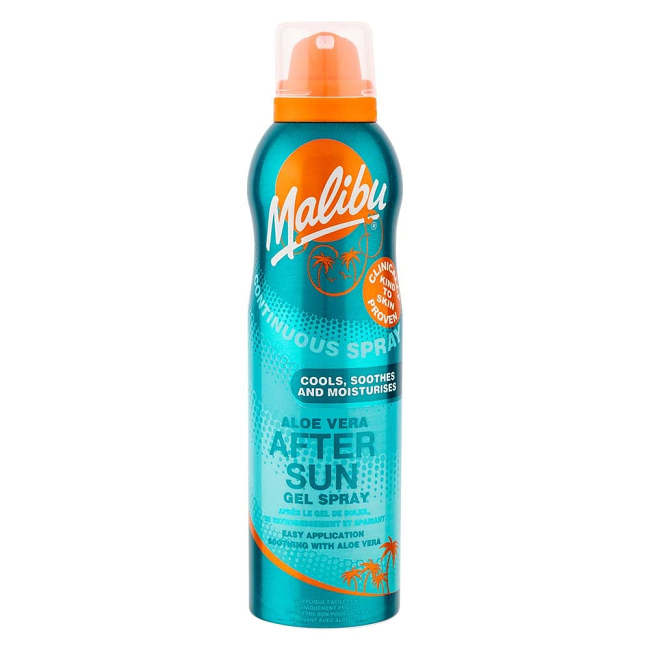 Malibu After Sun Gel Spray Aloe Vera 175ml