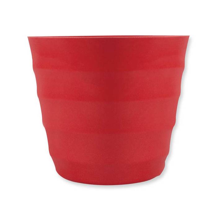Ribbed Bamboo Plant Pot