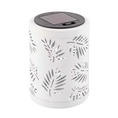 White Leaf Solar Lantern