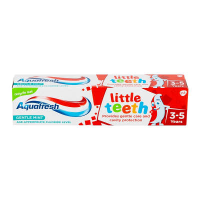 Aquafresh Little Teeth Toothpaste Gentle Mint 75ml